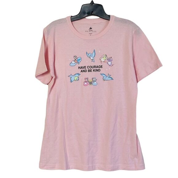Disney Princess Cinderella Have Courage And Be Kind T Shirt Sz L - Picture 7 of 7